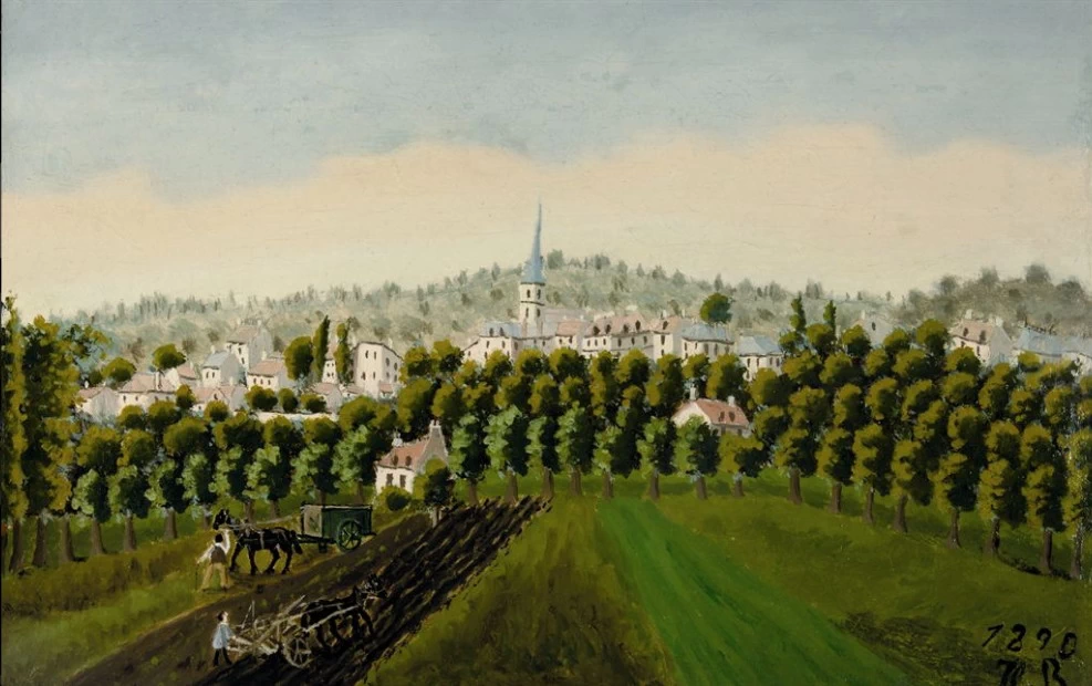 Vista di Billancourt e Bas Meudon, effetto foschia, 1890